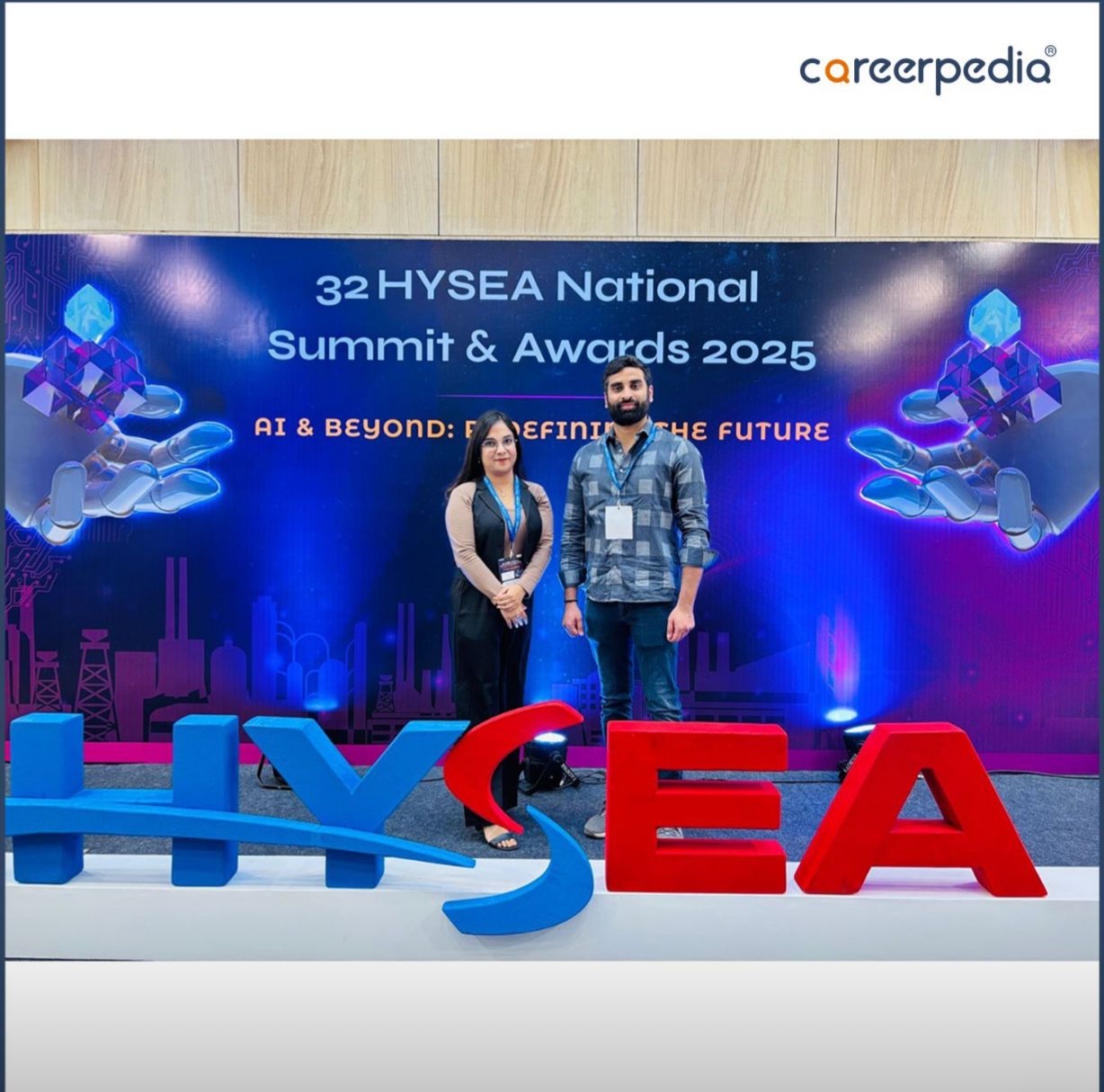 Careerpedia team at the 32nd HYSEA National Summit & Awards 2025
