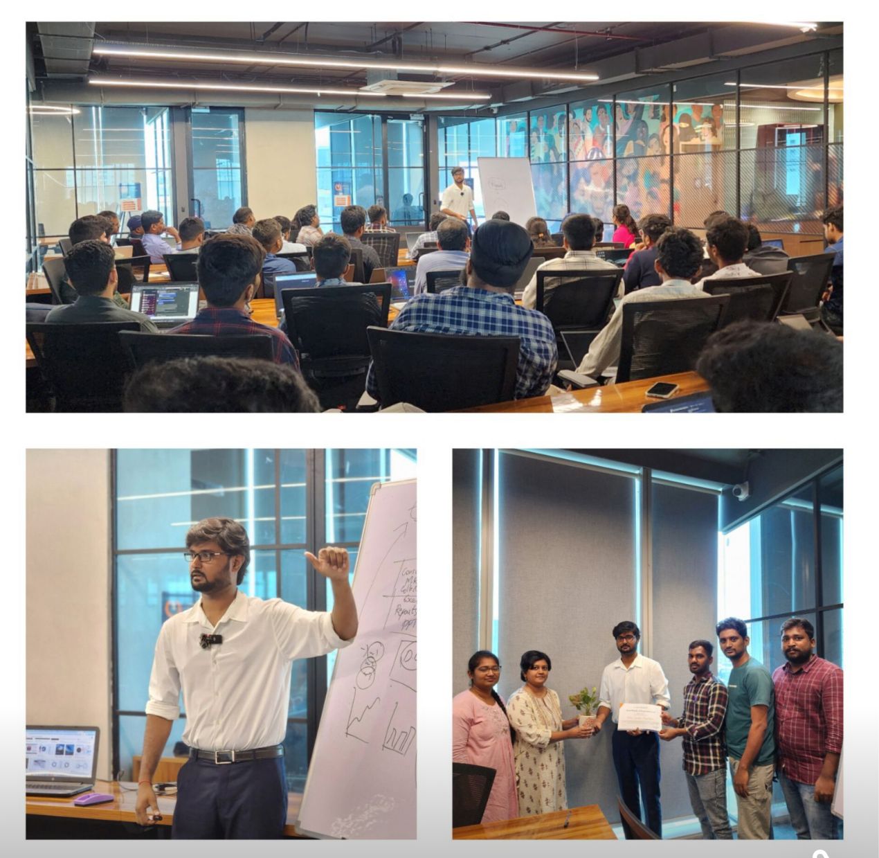 Interactive learning session with Careerpedia trainer